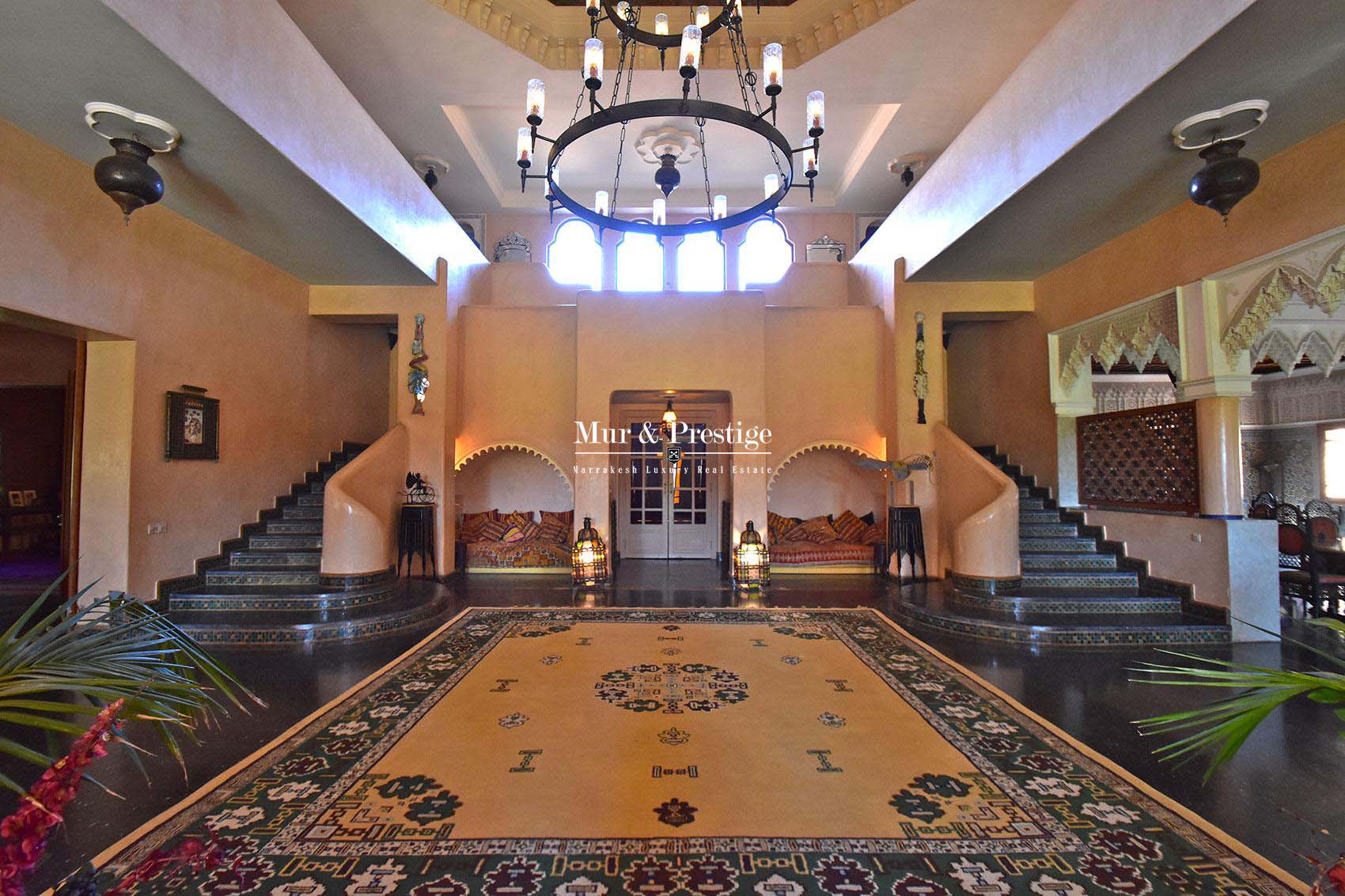 Villa marocaine a vendre dans la Palmeraie